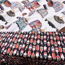 Цифровой струйный Шелковый ткань сатин-стрейч милый возраст-уменьшение шелк стрейч креп-сатин ткань специальная распродажа