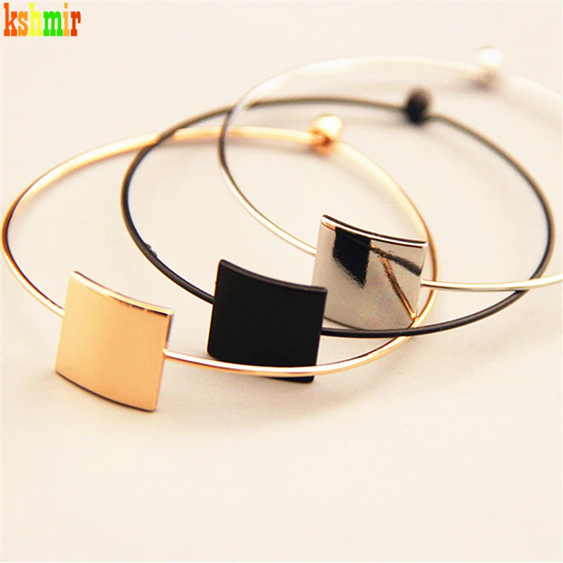 Bracelet Metal Simple Punk female bangle bracelet