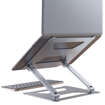 

Double layer Laptop Stand Aluminum Alloy Notebook Laptop Stand Expansion Computer Holder with Cooling Holes for 10-17.3inch