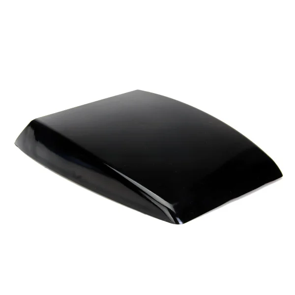 1xUniversal Car Roof Hood Air Flow Decorative Vent Cover Sticker-Black