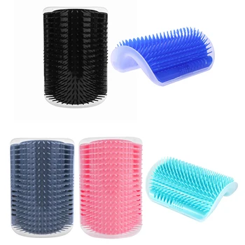 

Pet Cat Self Groomer For Cat Grooming Tool Hair Removal Comb Dogs Cat Brush Hair Shedding Trimming Massage Device With Catnip