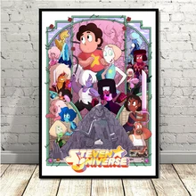 NT130 Oil Painting Hot Steven Universe Big Anime Casrtoon Poster Wall Art Canvas Picture Prints Living Garden Home Room Decor