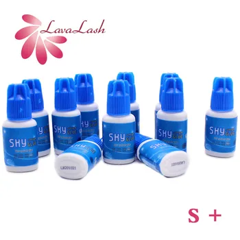 

10 Bottles SKY S+ Type Glue For Eyelash Extensions 1-2 Seconds Fast Drying Korea Original False Lash Glue 5ml Makeup Tools Shop