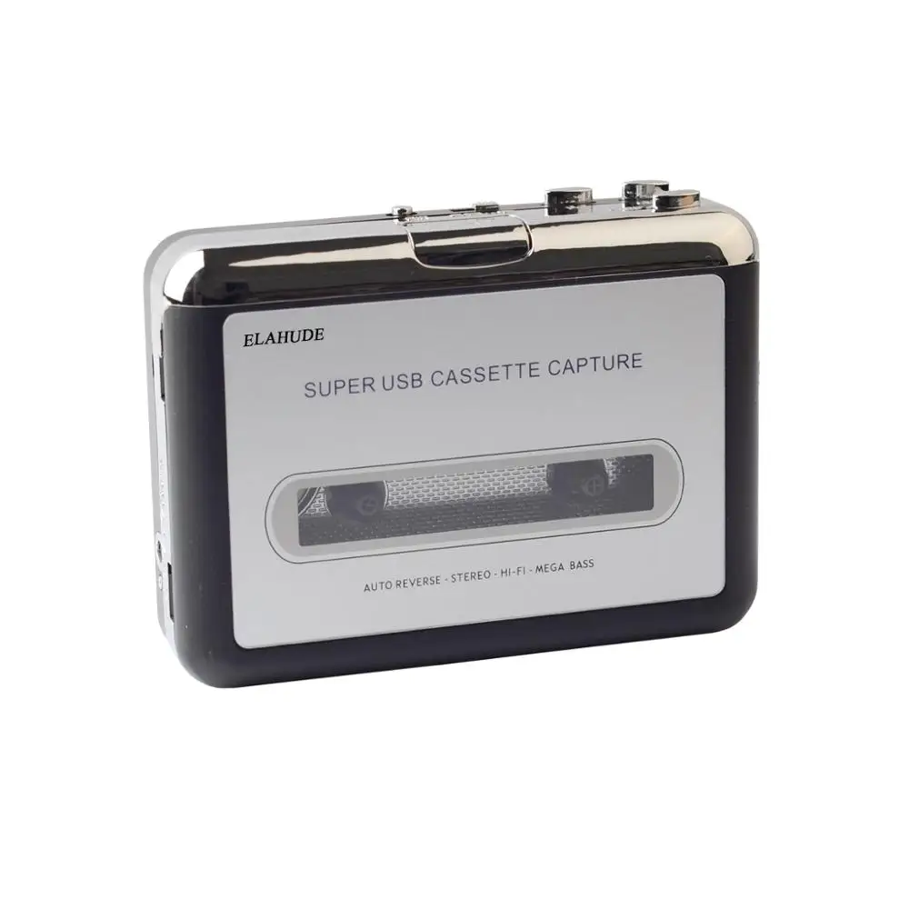 12V Classic USB Cassette Player Cassette to MP3 Converter Capture Music Player Recorders Convert music