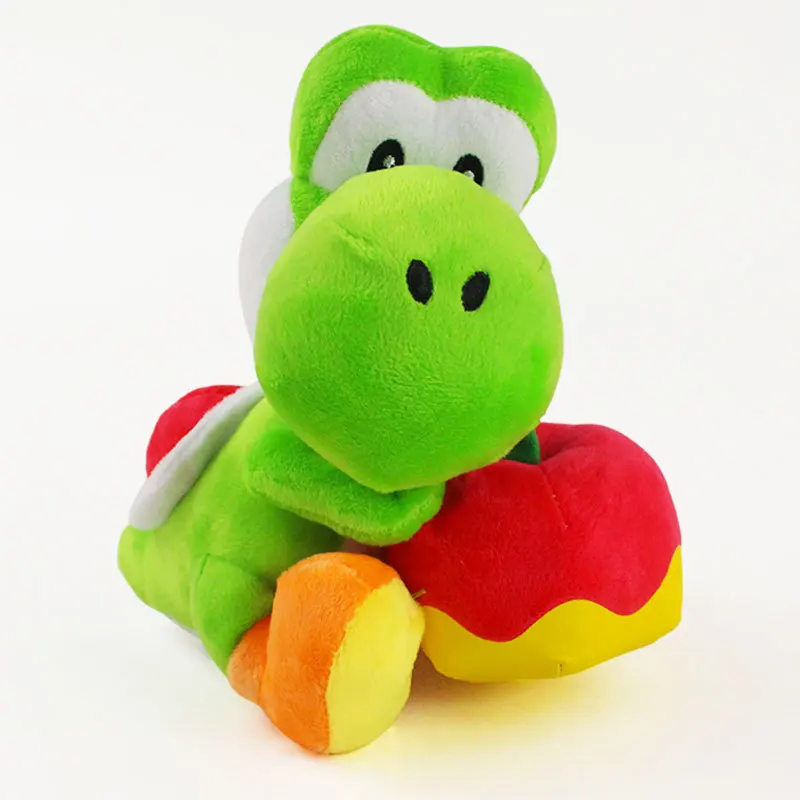 

20cm Super Mario Bros Sitting Yoshi Dragon Plush Dolls Toy Stuffed Soft Yoshi Peluche Doll Kids Gifts