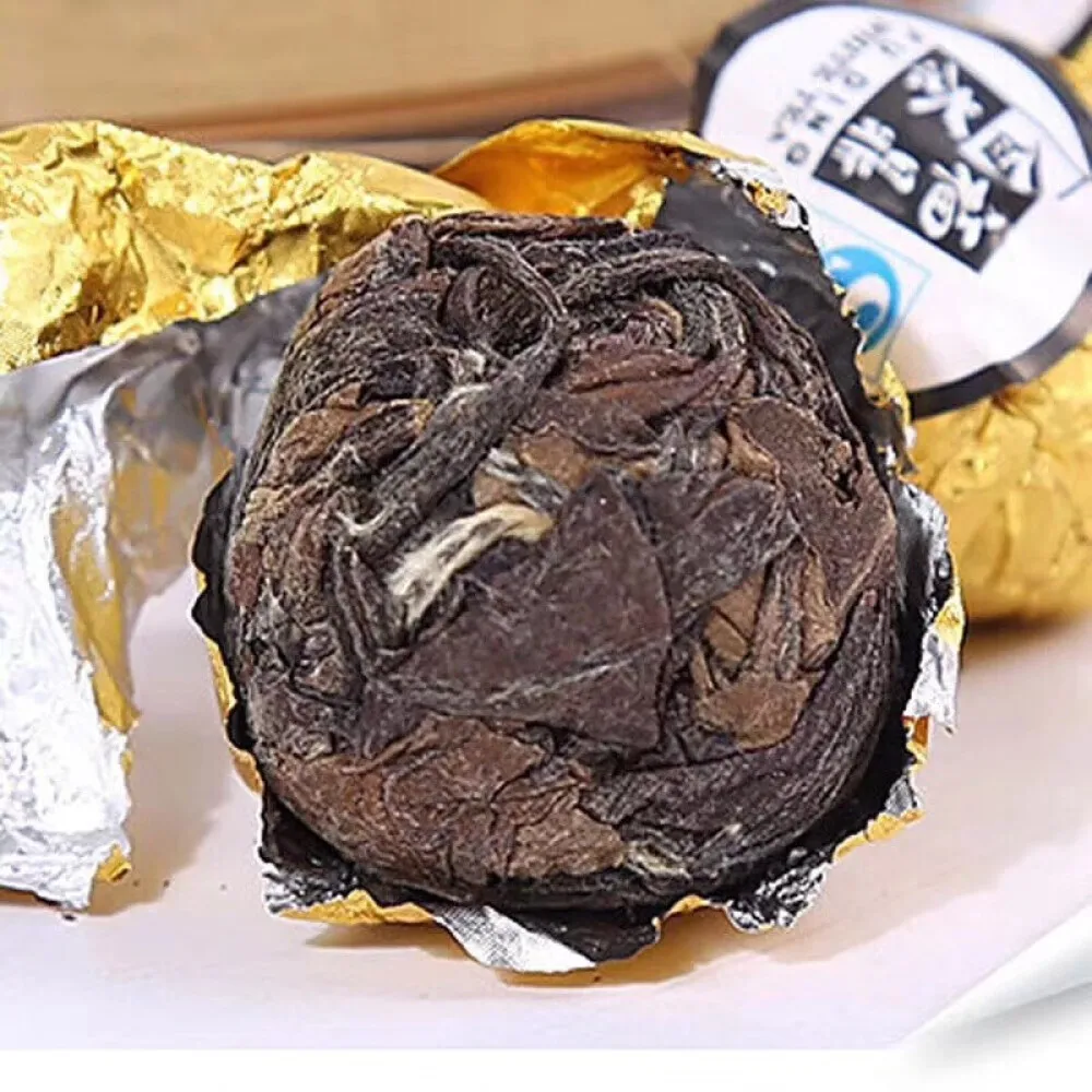 Белый чай Fuding в пакетиках с шариками Xiaotuo Shoumei Gongmei Longzhu Ball Старый белый шоколадный