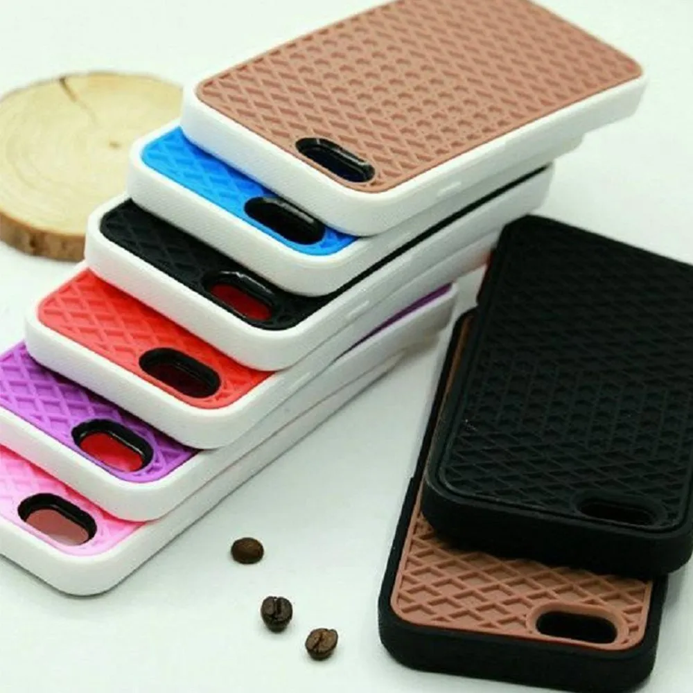 Teyomi Waffle Case For Apple iPhone 11Pro Max XS X 10 8 7 6 Cover Soft Rubber Silicone Shoe Sole Mobile Phone Funda | Мобильные