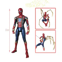 Новый тип Мстители Endgame Infinity War Железный Человек-паук Mafex 081 Spideman экшн фигурка модель игрушки кукла для подарка