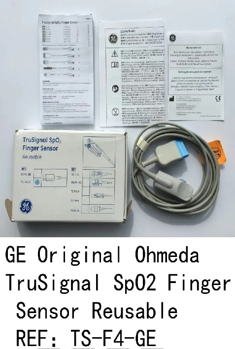 

Датчик для пальцев GE Original Ohmeda TruSignal SpO2, многоразовый, арт.: TS-F4-GE