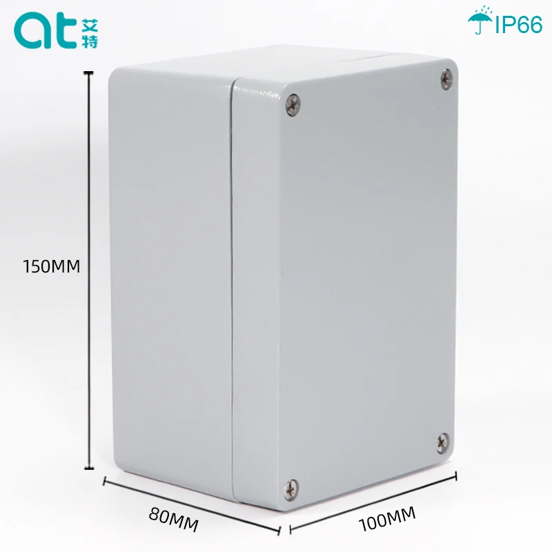 150*100*80 IP66 Водонепроницаемая алюминиевая Инженерная герметичная
