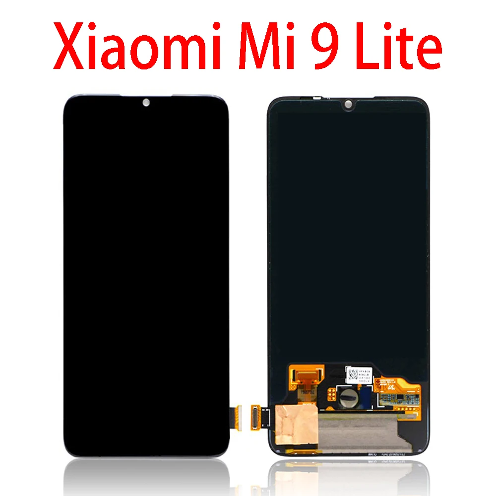 Сменный сенсорный ЖК экран AMOLED 6 39 дюйма для Xiaomi Mi 9 Lite cc9 M1904F3BGLCD|Экраны мобильных