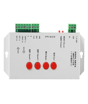 

T-1000S Symphony LED light with point light source WS2811/2812B/1903 programming controller animation text