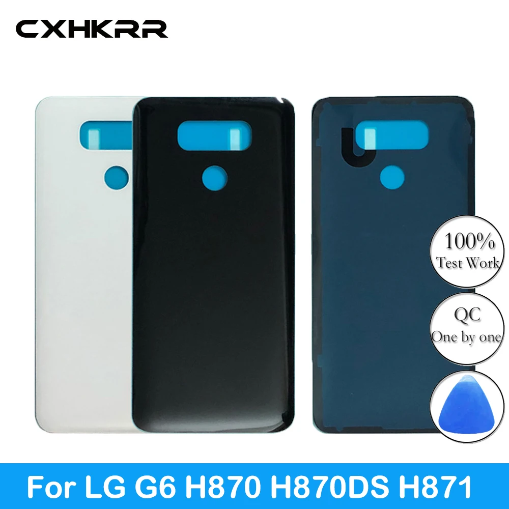 

For LG G6 H870 H870DS H871 H872 H873 LS993 US997 VS998 Glass Back Cover glass enclosure