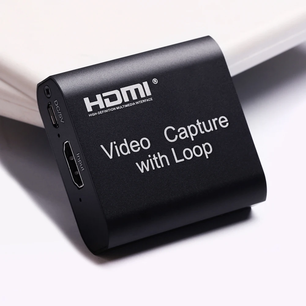 1080P съемочного аппарата HDMI к USB 2 0 4K Карта видеозахвата ключ записи игры потоковая