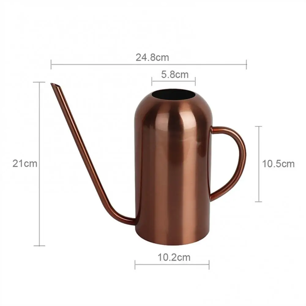 1500ml Long Mouth Stainless Steel Watering Can Pot Succulent Bonsai Plants watering can for flowers
