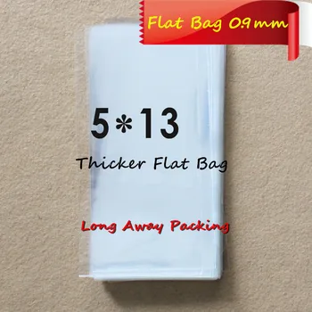 

1000pcs/lot 5*13cm Thicker Small Plastic Food Clear Cellophane Cake OPP Bags Bakery Gift Cookie Packaging Packing for Easter