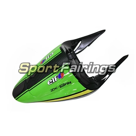Стекловолоконный гоночный полный обтекатель комплект для Kawasaki ZX9R 2002 2003 ZX-9R 02 03 мотоцикл обтекатель комплект эльф зелено-черный кузов