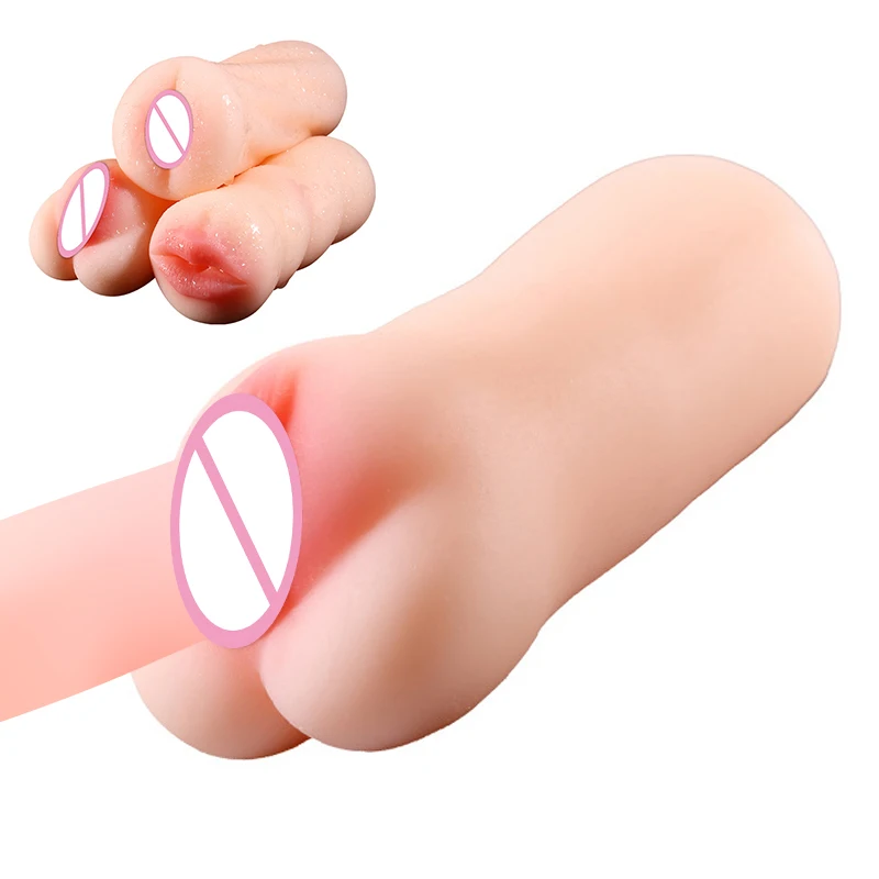 Male Masturbator Sex Toys Realistic Male Vagina Anal Sex Blowjob Masturbation Cup Sex Toys For Men