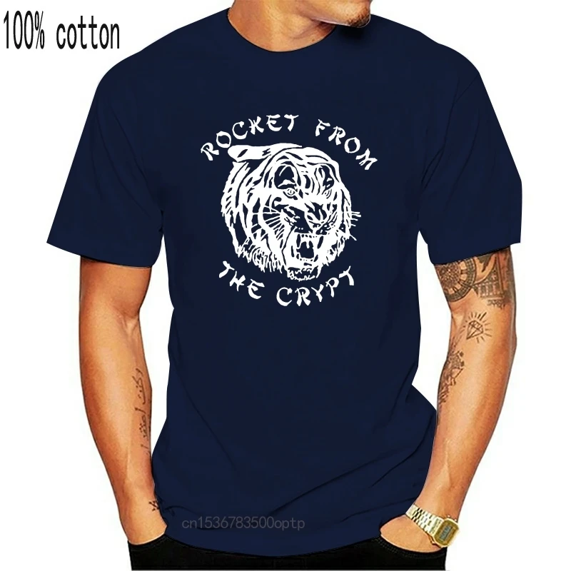 Футболка Rocket From The Crypt - Tiger с логотипом темно-синяя футболка новым принтом Мужская