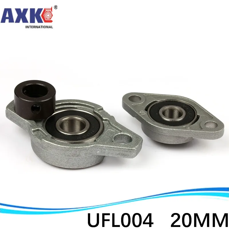 Free shipping Insert 20mm Dia UFL004 Metal Bore Pillow Flange Block ...