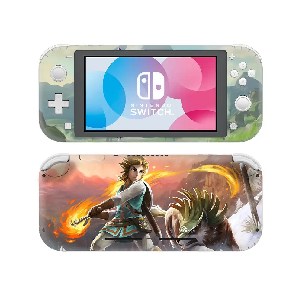 Легенда о Зельде, наклейка на кожу для nintendo Switch Lite, консоль, rend Switch Lite, защитный чехол, Виниловая наклейка на кожу - Цвет: YSNSL0748