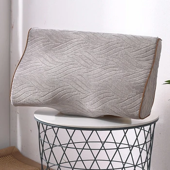 

Comfortable Cervical Orthopedic Pillows Latex Neck Care Memory Foam Sleeping Bedroom Pillow Head Neck Support Travesseiro