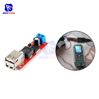 

diymore LM2596 DC-DC DC 6 -40V to 5V 3A Dual USB Step-down Buck Converter Power Supply Module Board for Vehicle Charger