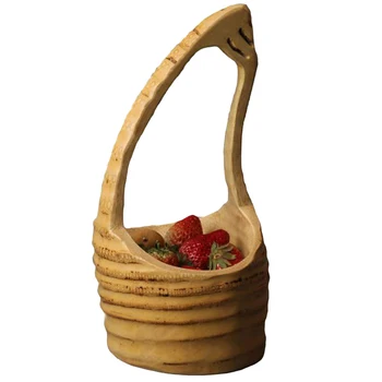 

Fruit Plate Bamboo Root Handle Creative Bamboo Root Bamboo Root Basket Fruit Basket Root Carving Decoration Bamboo Fruit Plate