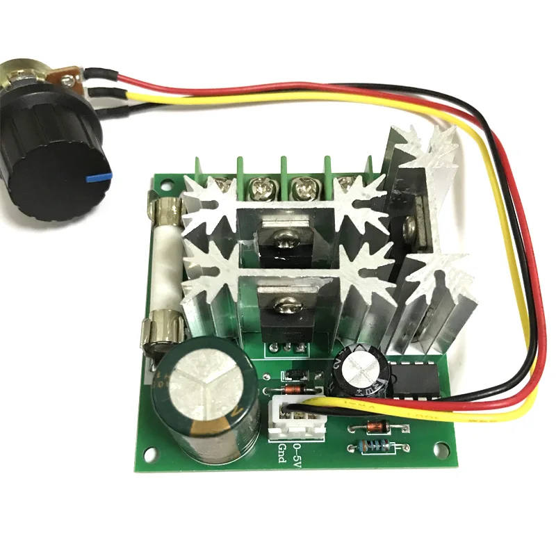 6V12V24V36V48V72V90V PWM DC Motor Speed Controller 10A High Power Stepless Speed Regulation Controller In DC Motor Controller