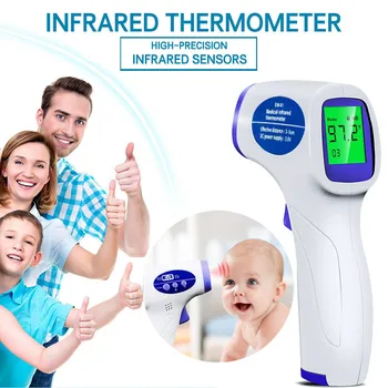 

Thermometer digital non-contact infrared thermometer forehead body temperature tool термометр для тела termometro digital 50*