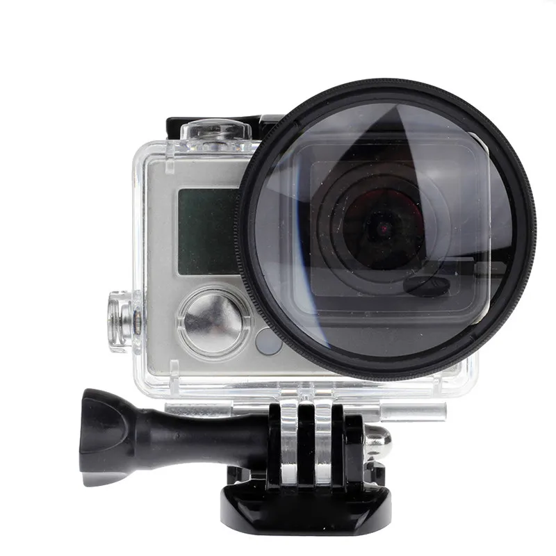 Фильтр Close UP + 10 Macro сумка для хранения фильтров 52 мм кольцевые фильтры Gopro Hero 4/3 3 plus