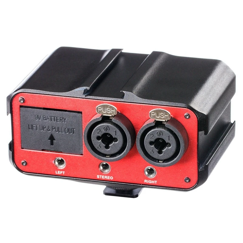 FFYY-Saramonic Pax1 аудио микшер предусилитель микрофонный адаптер двойной Xlr 6,3 мм 3,5 мм входы для Iphone 7 смартфон гитара Dslr камера