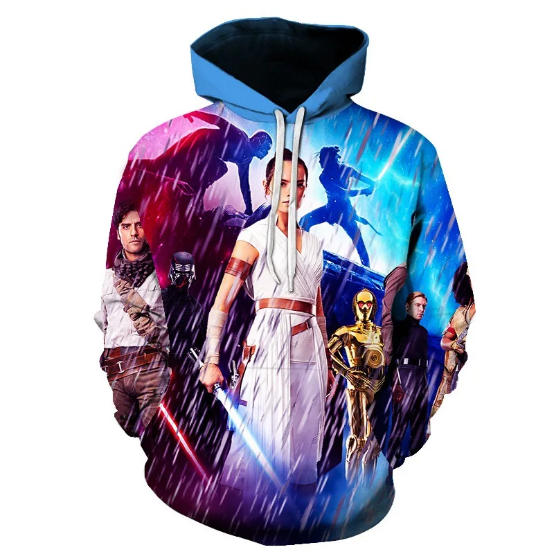 ST01 Звездные войны 9 Скайуокер Толстовка свитшоты Kylo Ren толстовки Rey толстовки Звездные войны косплей Скайуокер толстовки - Цвет: ST01