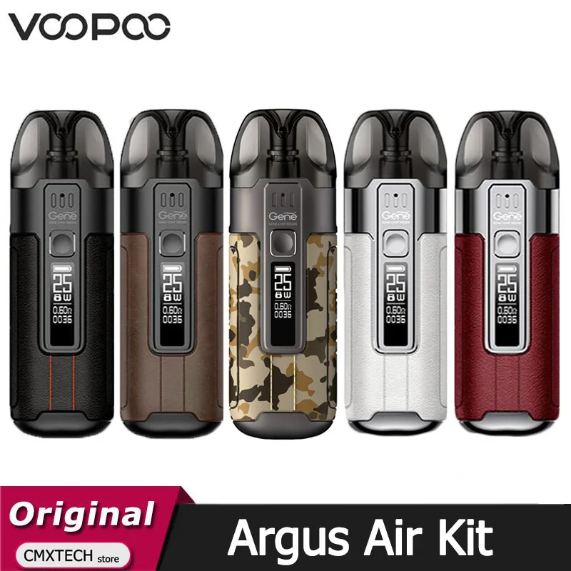 Оригинальный комплект VOOPOO Argus Air Pod 25 Вт вейп-мод аккумулятор 900 мАч картридж 3 8 мл