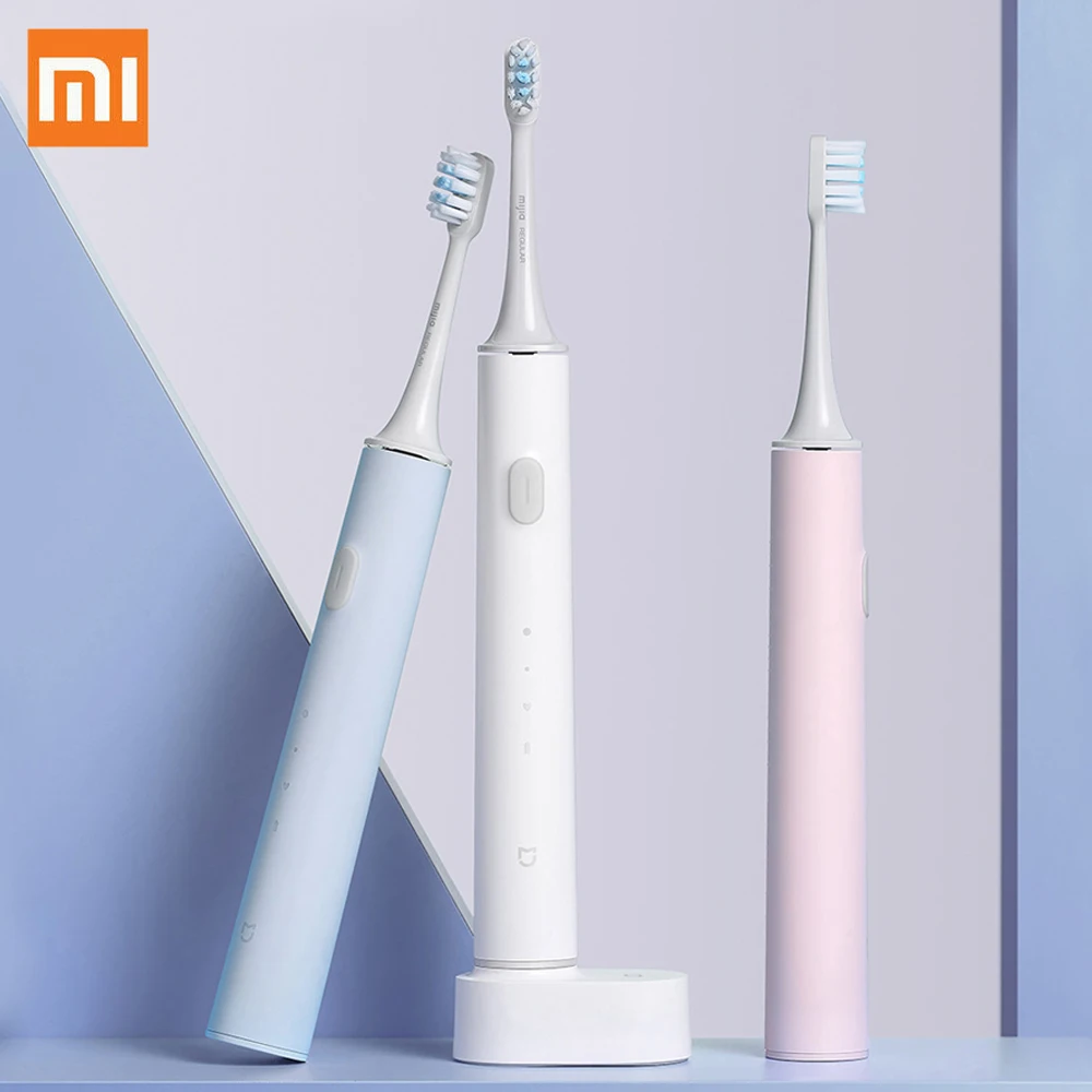 Xiaomi MIJIA T500 Sonic Electric Toothbrush Smart Tooth brush Ultrasonic Whitening Teeth IPX7 Waterproof Vibration Toothbrushes Xiaomi MIJIA T500 Sonic Electric Toothbrush Smart Tooth brush Ultrasonic Whitening Teeth IPX7 Waterproof Vibration Toothbrushes