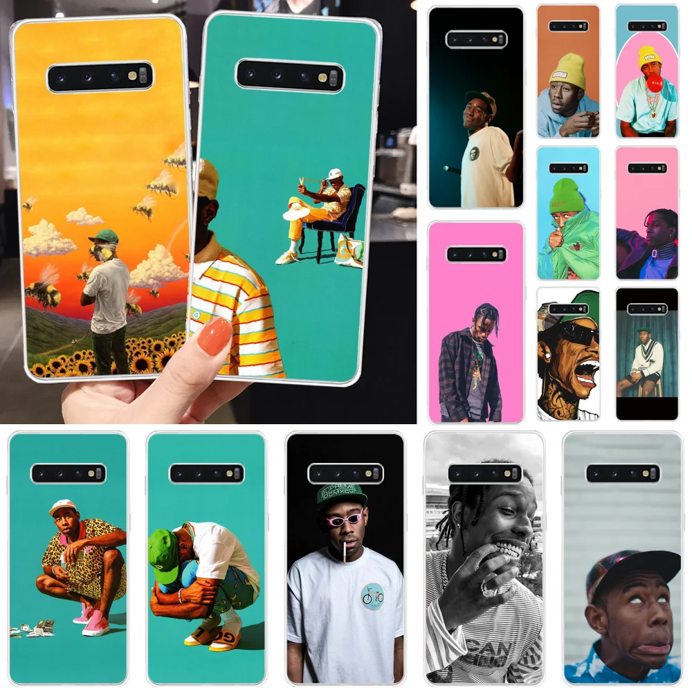 Чехол для мобильного телефона BaweiTE Pop rap singer creator tyler Samsung S10 Plus S9 S8 S8plus S7 S6 | Мобильные
