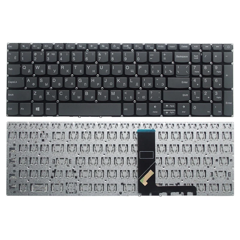 NEW Russian Keyboard for Lenovo IdeaPad 520-15 520-15IKB RU keyboard black | Компьютеры и офис