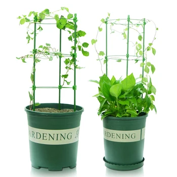 

Climbing Vine Rack 75cm Plastic Coated Iron Plant Support Frame Balcony Garden Plant Flower Trellis