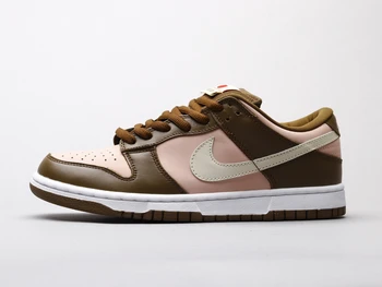 

Nike Dunk SB Stussy Cherry Low Champ Colors 2020 Edition Men's and Women's Low-Top Sports Skateboard Shoes