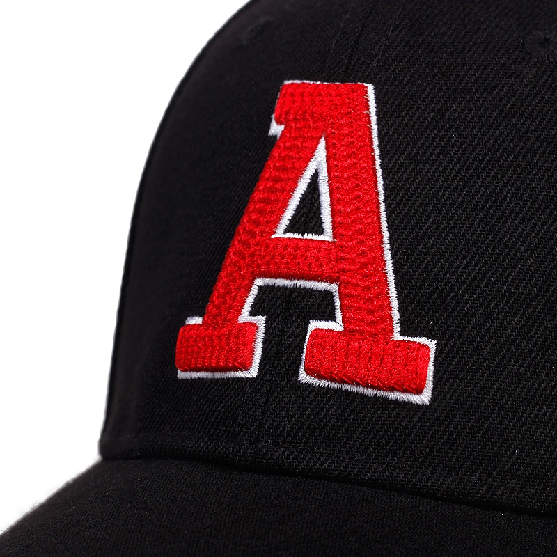 Black Branded Baseball Caps, Snapback Caps Brand Black