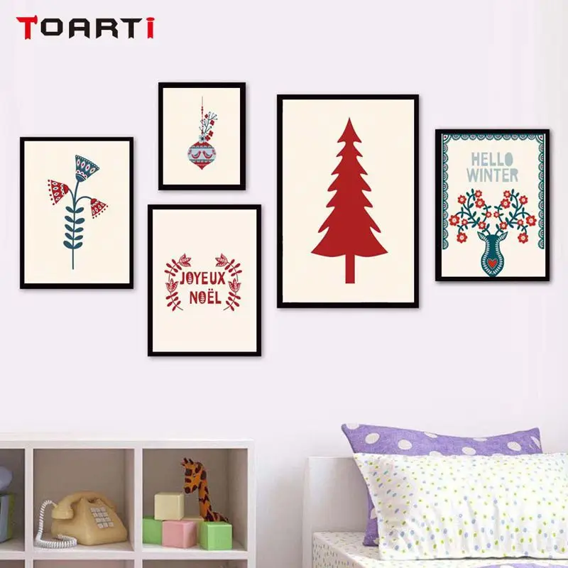 

Modern Minimalist Christmas Frameless Decorative Painting Christmas Tree Living Room Bedroom Wall Art Hanging Painting Pr1696