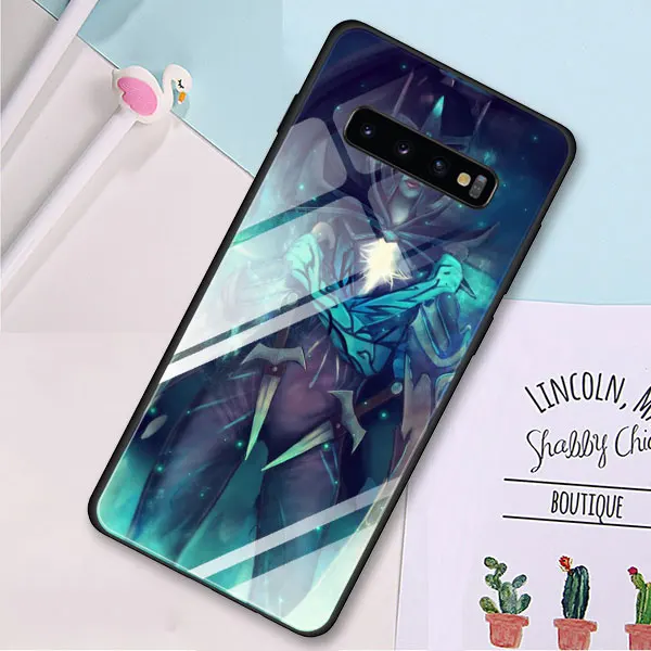 05 Чехол dota 2 с логотипом из закаленного стекла для samsung Galaxy Note 10 10 Plus 9 S10 S8 S9 Plus S10e A50 A30 - Цвет: 05