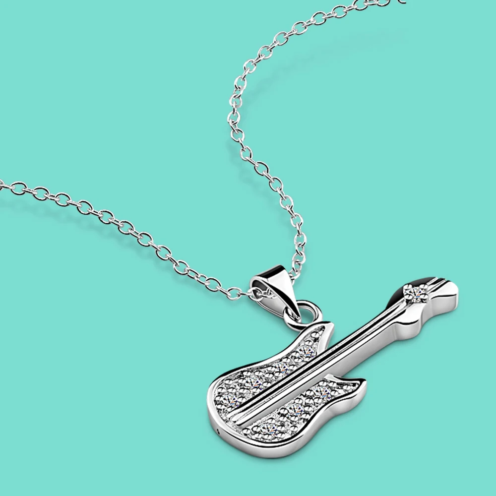 Женское серебряное ожерелье с кулоном из серебра 925 пробы|jewelry style|sterling silver necklace925