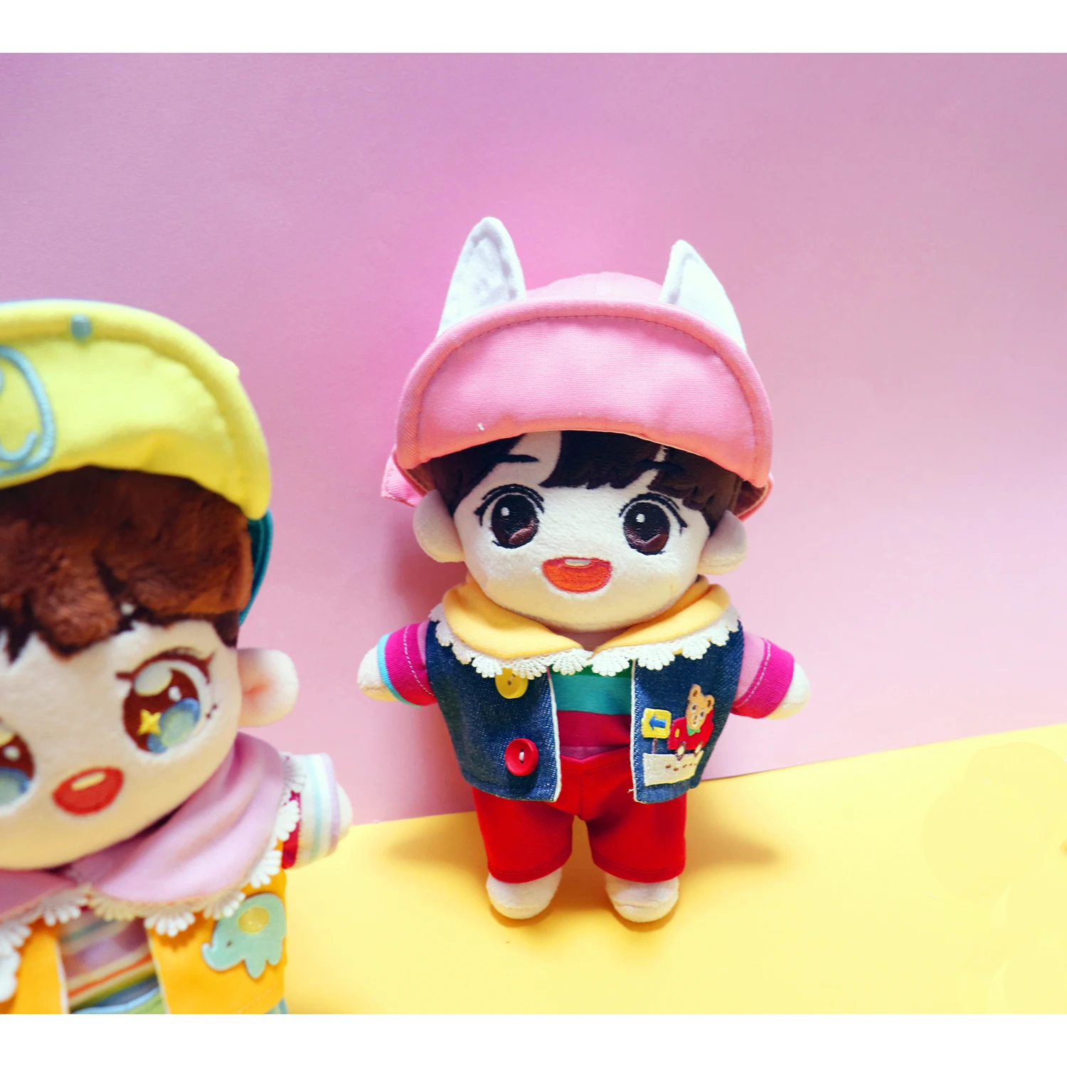 Кукольная одежда Kpop EXO, ковбойский жилет, топ для плюшевых кукол, игрушка 20 см, кукольные аксессуары, наряд