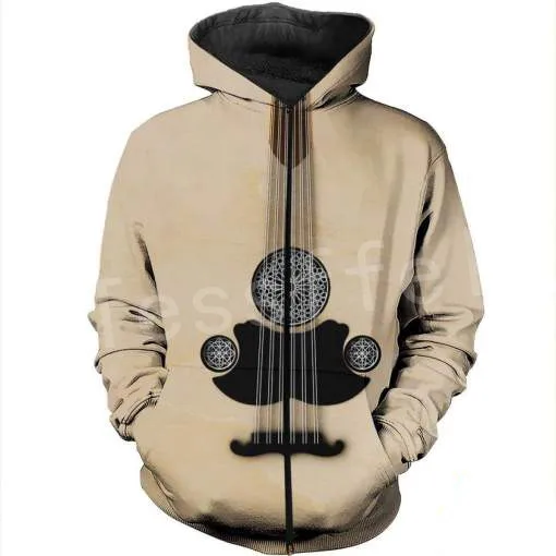 zip Tessffel музыка гитара красочные, бегом, для зала Harajuku повседневные забавные MensWomens в стиле "хип-хоп" 3dprint застежки-молнии/кофты/толстовки/куртка S-12 - Цвет: zip