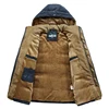 20 Degree Winter Jacket Men Parkas Coat Male Military Thick Jacket Hooded Collar Warm