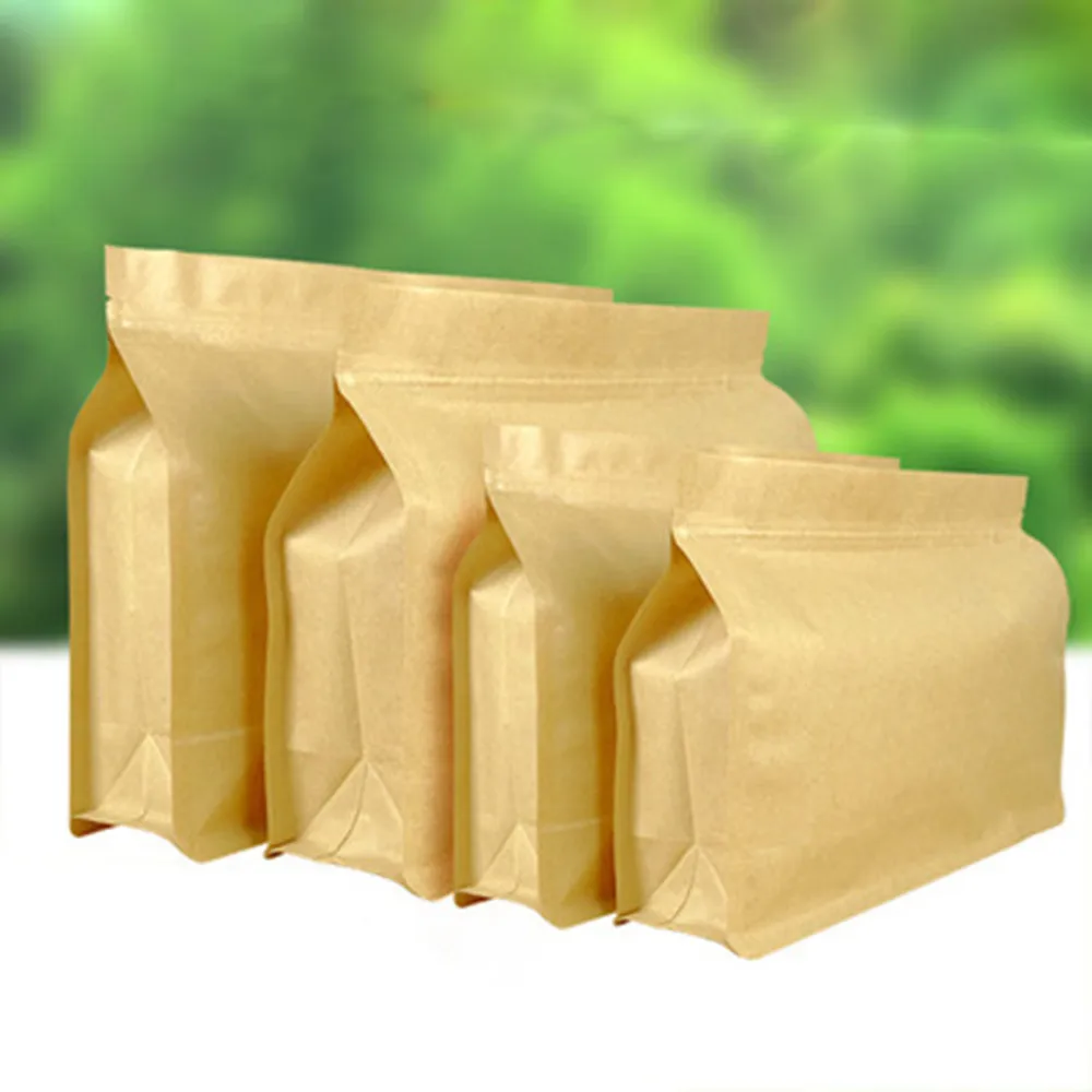 50 шт. пакеты из крафт бумаги для упаковки продуктов|Сумки вещей| |