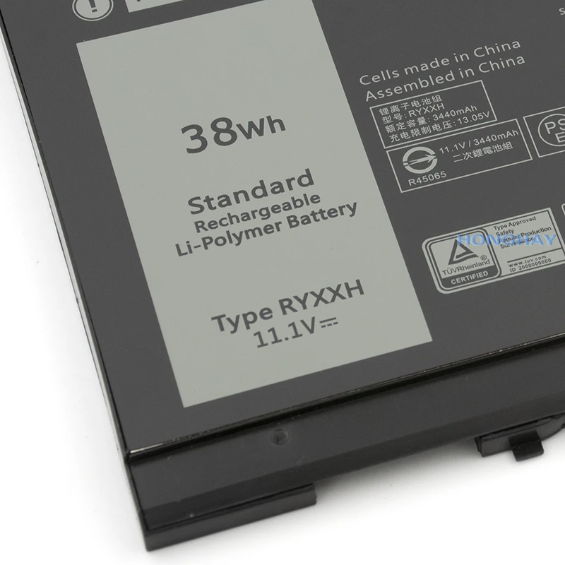 Новый аккумулятор для ноутбука Honghay RYXXH Dell Latitude 12 5000 11 3150 3160 E5250 E5450 E5550 M3150 серии 09P4D2