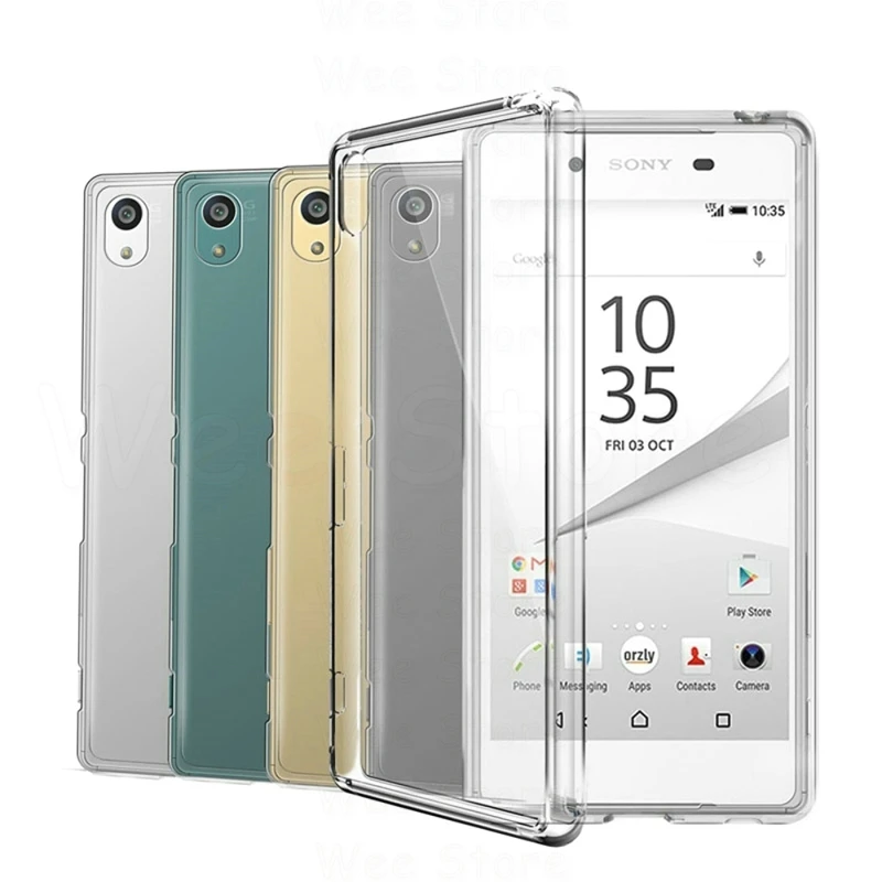 

Soft Silicone TPU Phone Case For Sony XA XA1 XA2 XA3 XZ XZ1 XZ2 XZ3 XZ4 Ultra Compact Premium Transparent Phone Cover Cases Bags