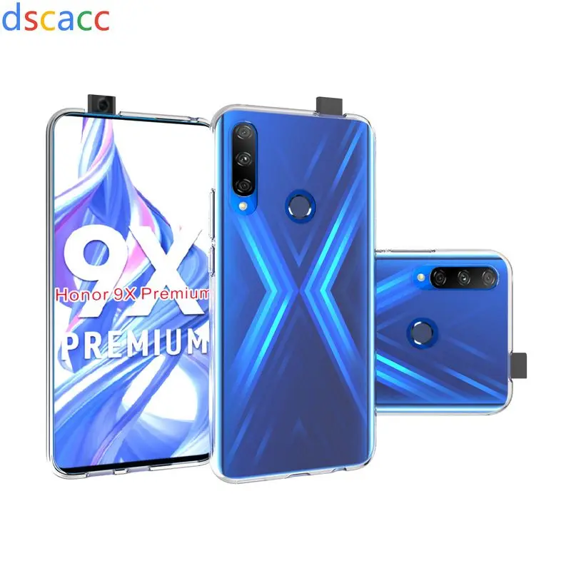 Прозрачный ТПУ чехол DSCACC для huawei P30 Lite Pro Honor 9X8 S View 20 Nova 4 Lite Y6 Y7 Pro 8A P Smart Plus 100 шт